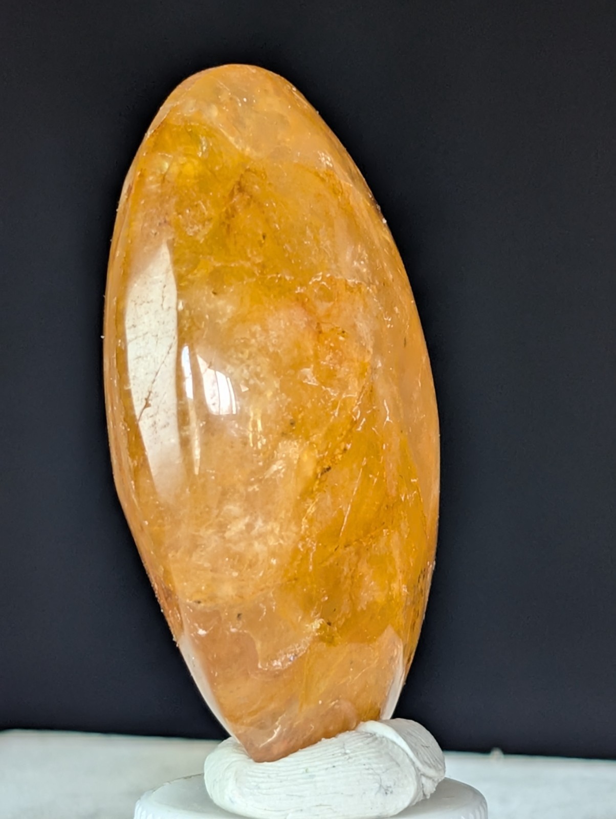 Golden Healer Palmstone Crystal Gemstone Healing Chakra Reiki