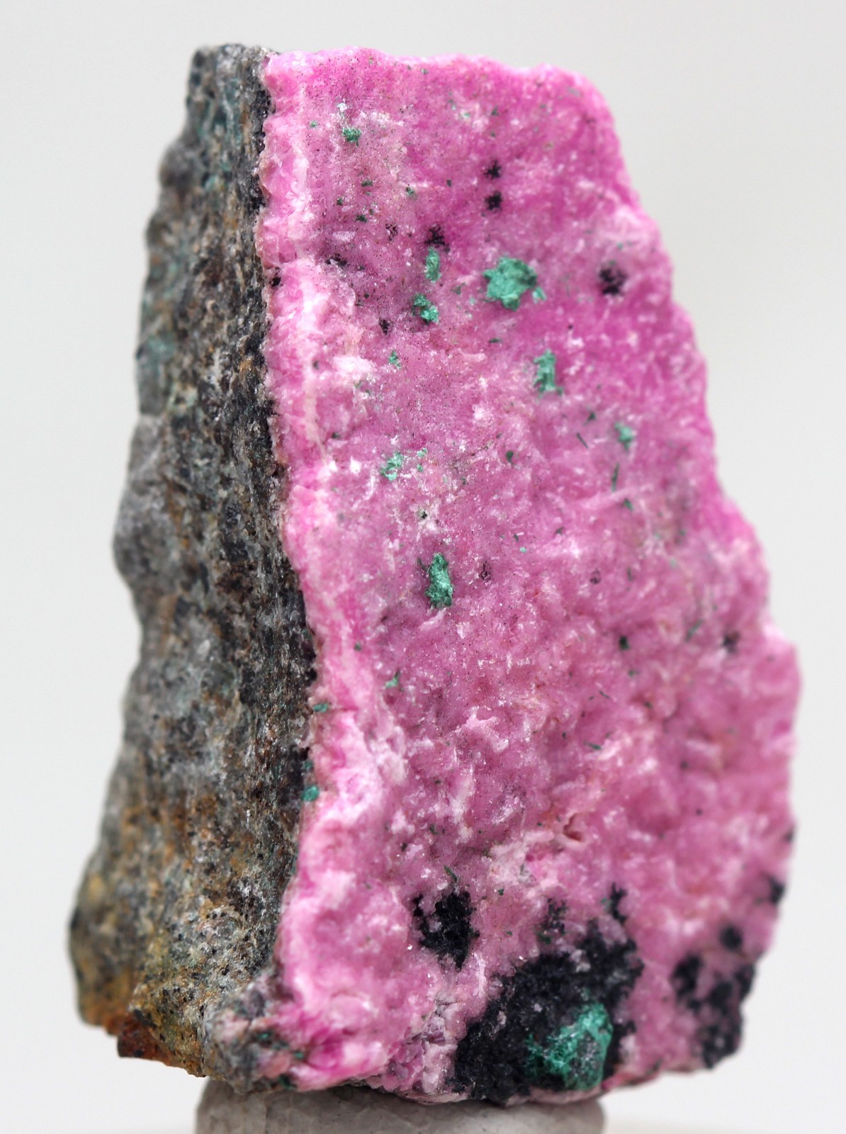 COBALTO CALCITE MALACHITE Crystal Mineral Specimen Druzy Cluster Cobaltian CONGO