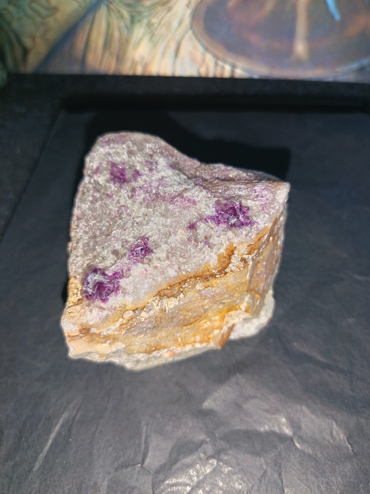 Rough Fluorite Crystal Raw Piece 200-300g