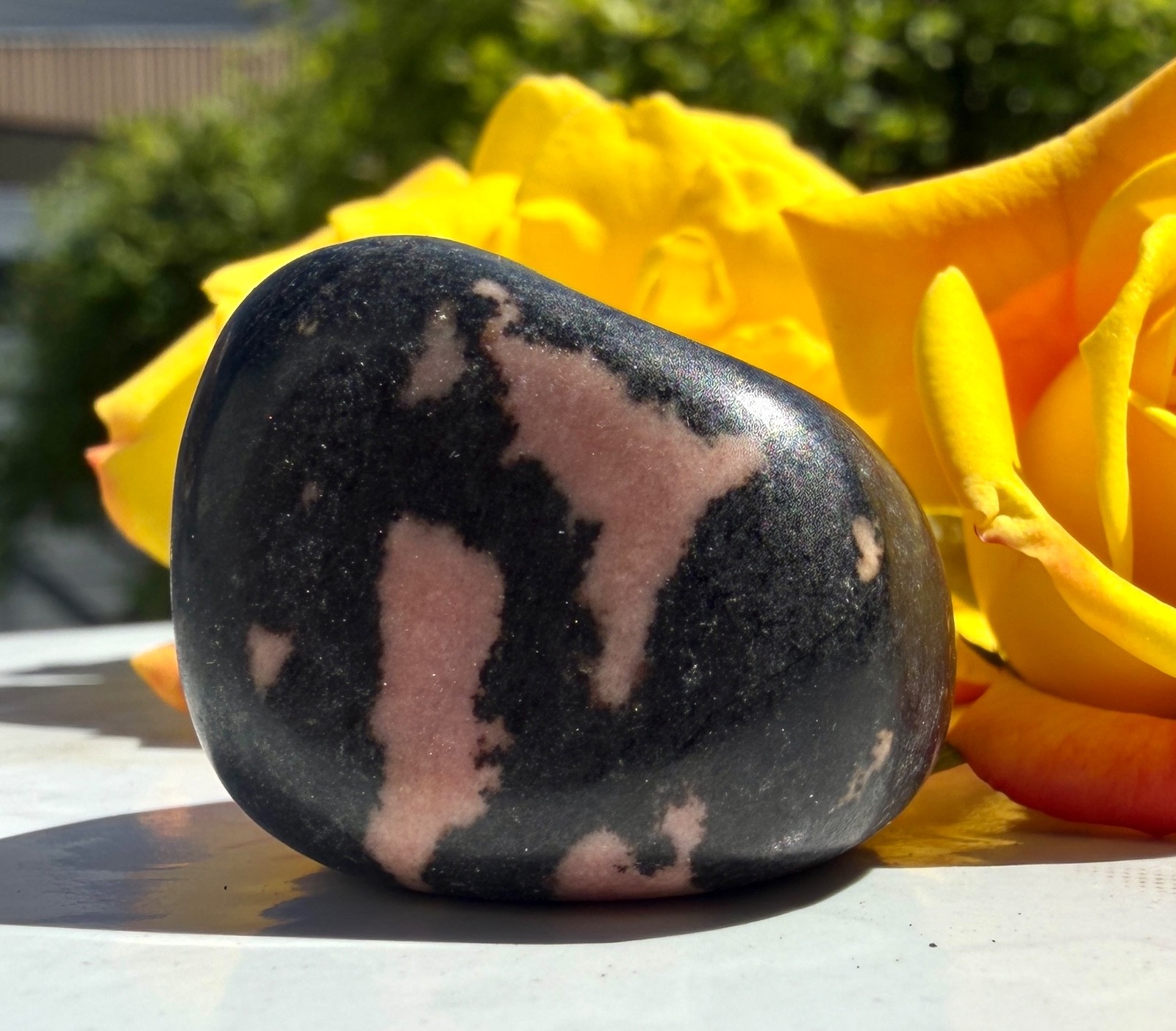 Wholesale Lot 2 Lbs Natural Rhodonite Tumble Stone Healing Crystals Energy