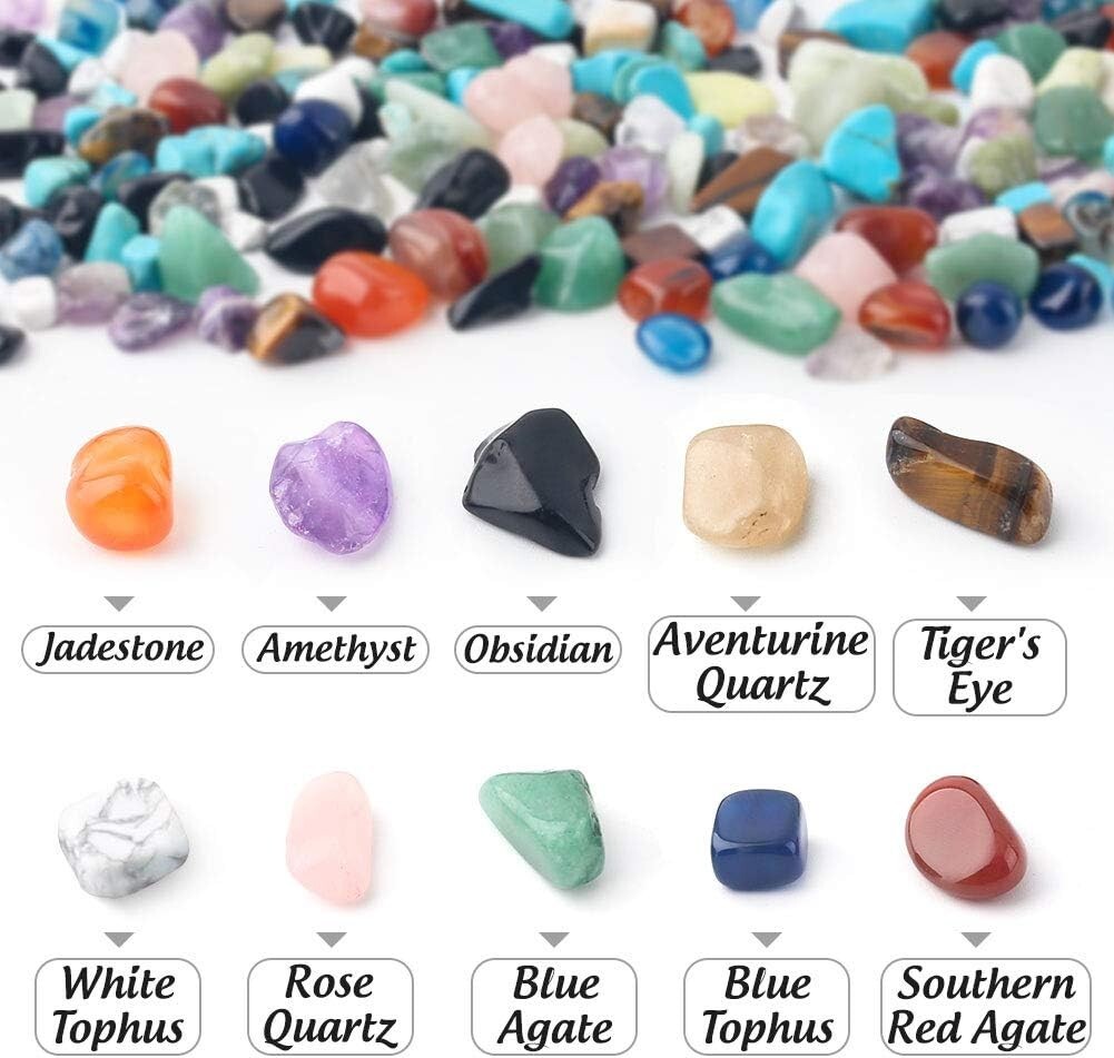 Polished Crystal Quartz Chips – Natural Irregular Stones for Fish Tanks & Decor