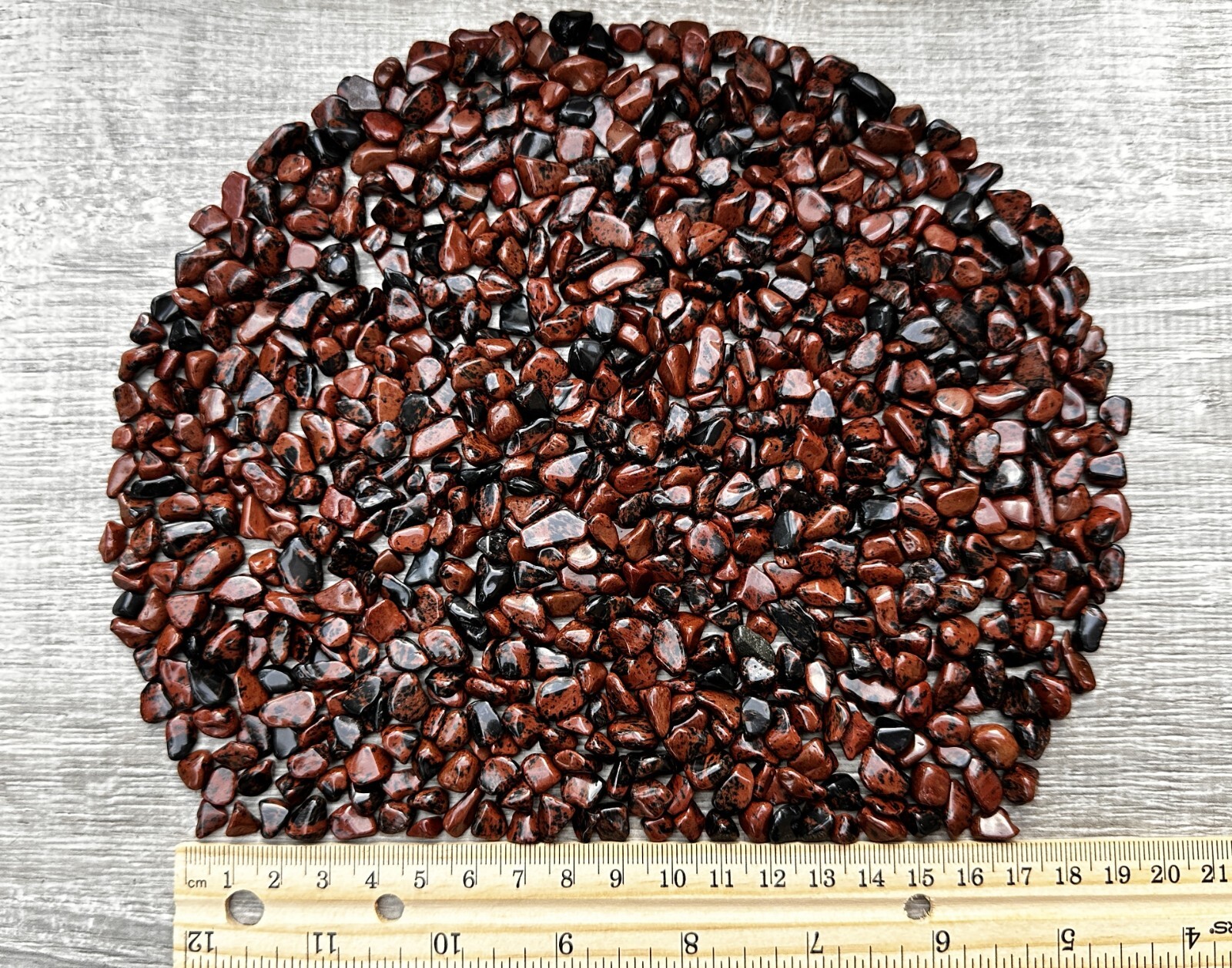 Grade A++Mahogany Obsidian Semi Tumbled Gemstone Mini Chips 5-12mm,Wholesale Lot