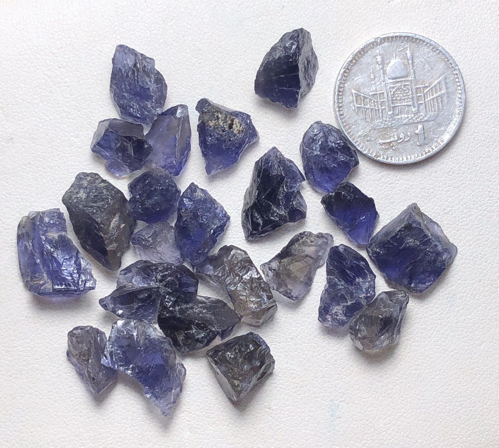 81 Crt / Beautiful Natural Iolite From Afghanistan 🇦🇫 Mine