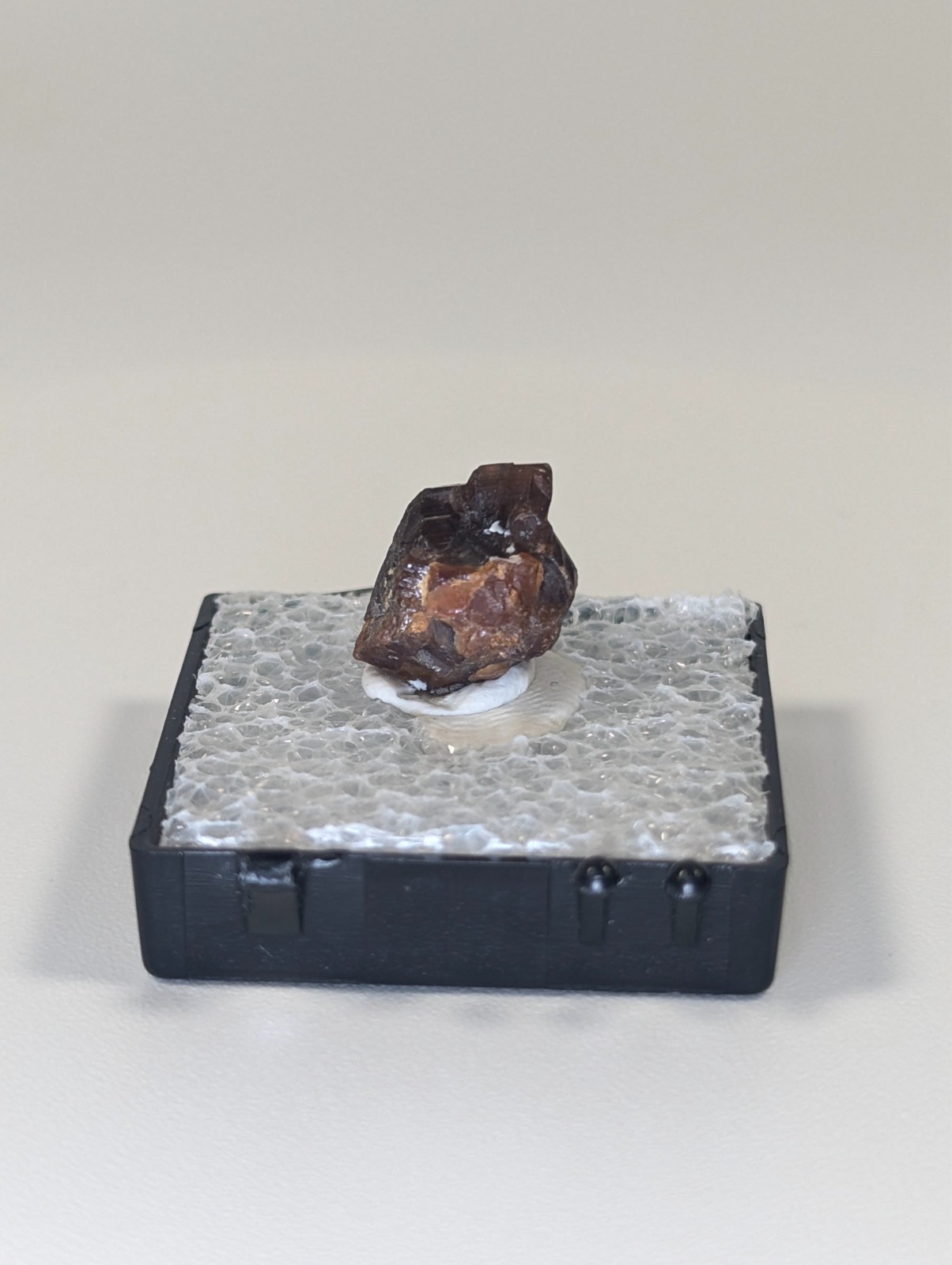 Japanese Rainbow Garnet Specimen 13.7 Ct January Birthstone Fairy Crystal Gem