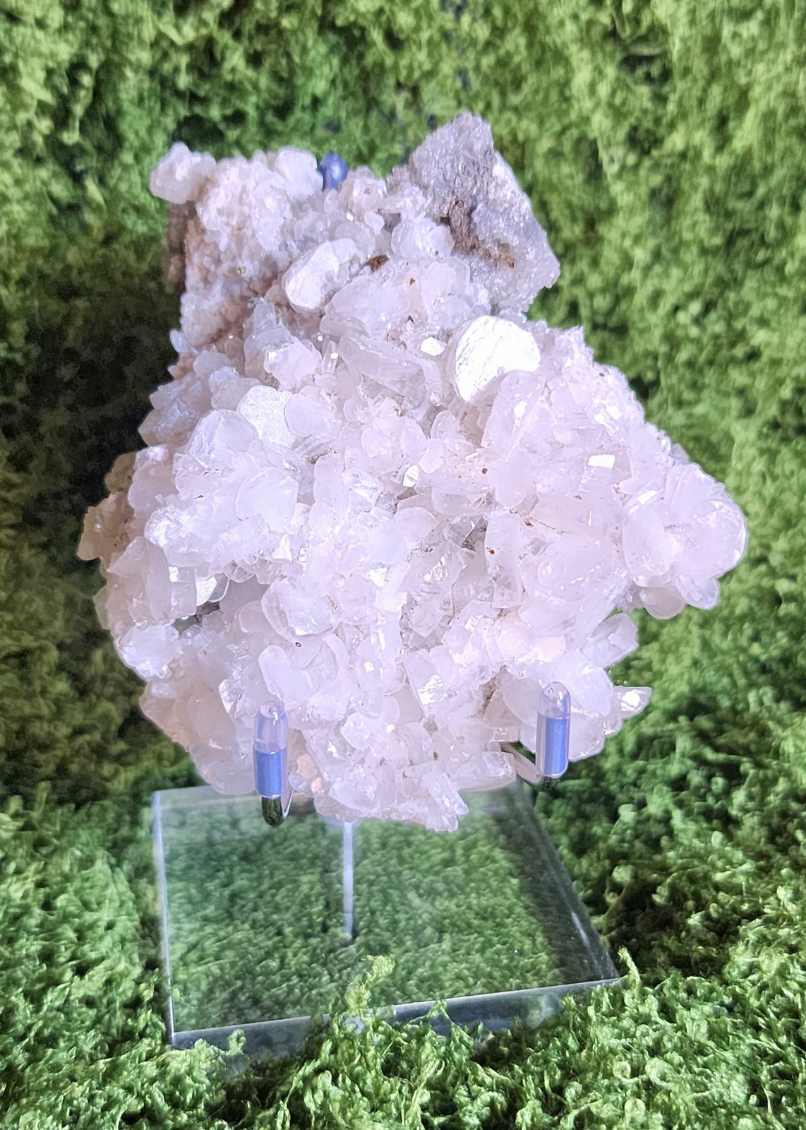 Coin Calcite Specimen-Mild UV-reaction