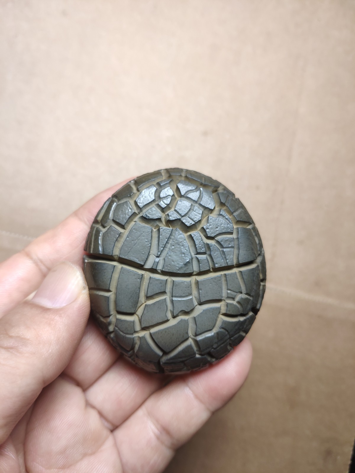 136g beautiful Natural tortoise back pattern stone Landscape stone