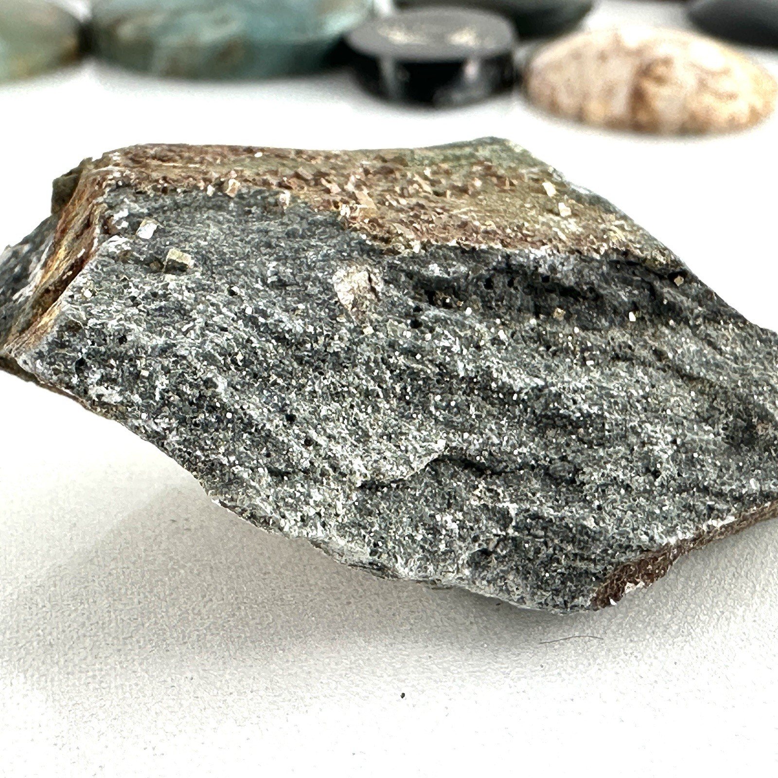 Mixed Lot Polished Rocks & Rough Gemstone Mix Red Garnet Crystal