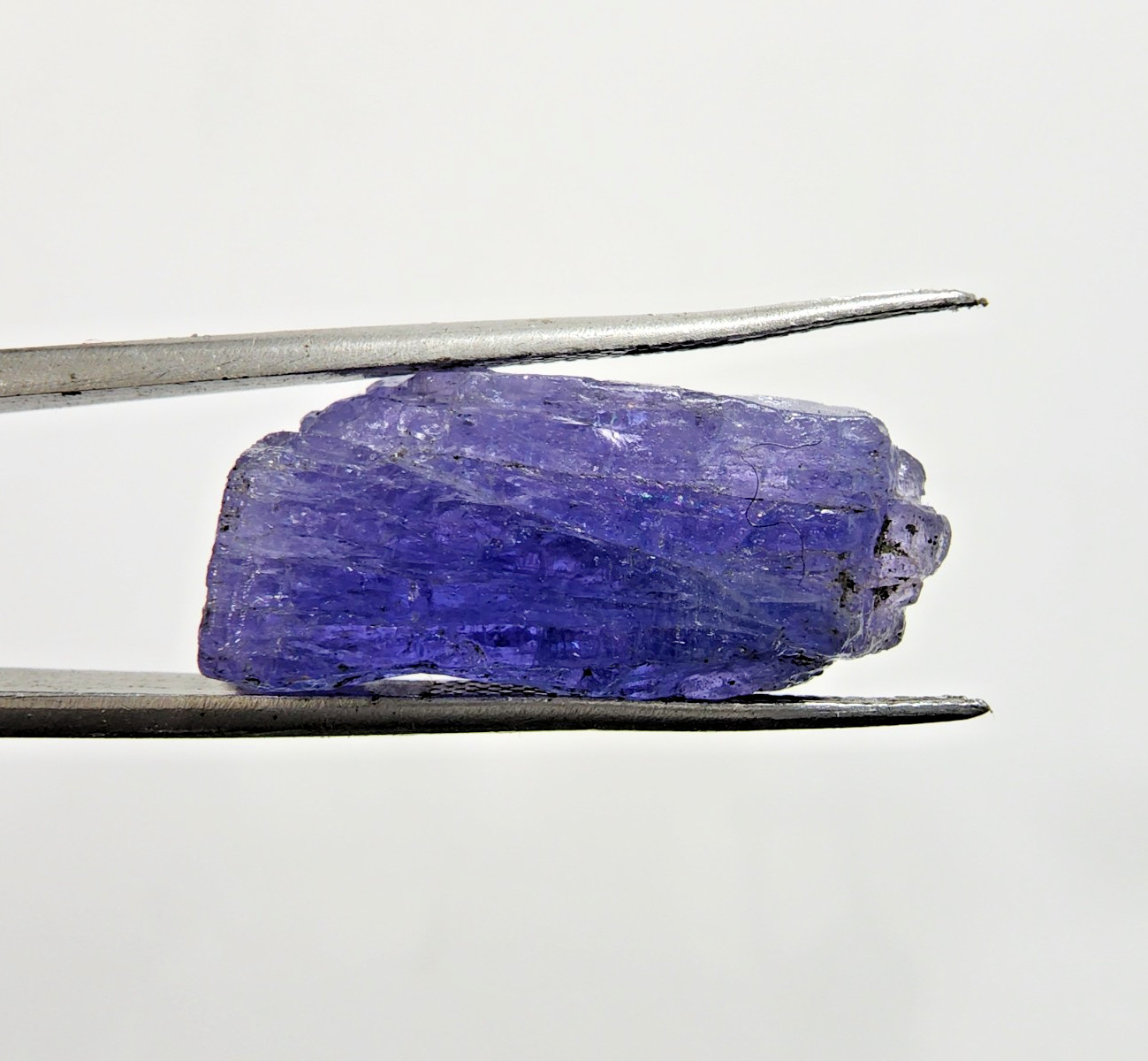 Natural Tanzanite Rough 35ct Raw Gemstone Crystal for Cutting Lapidary Collectin