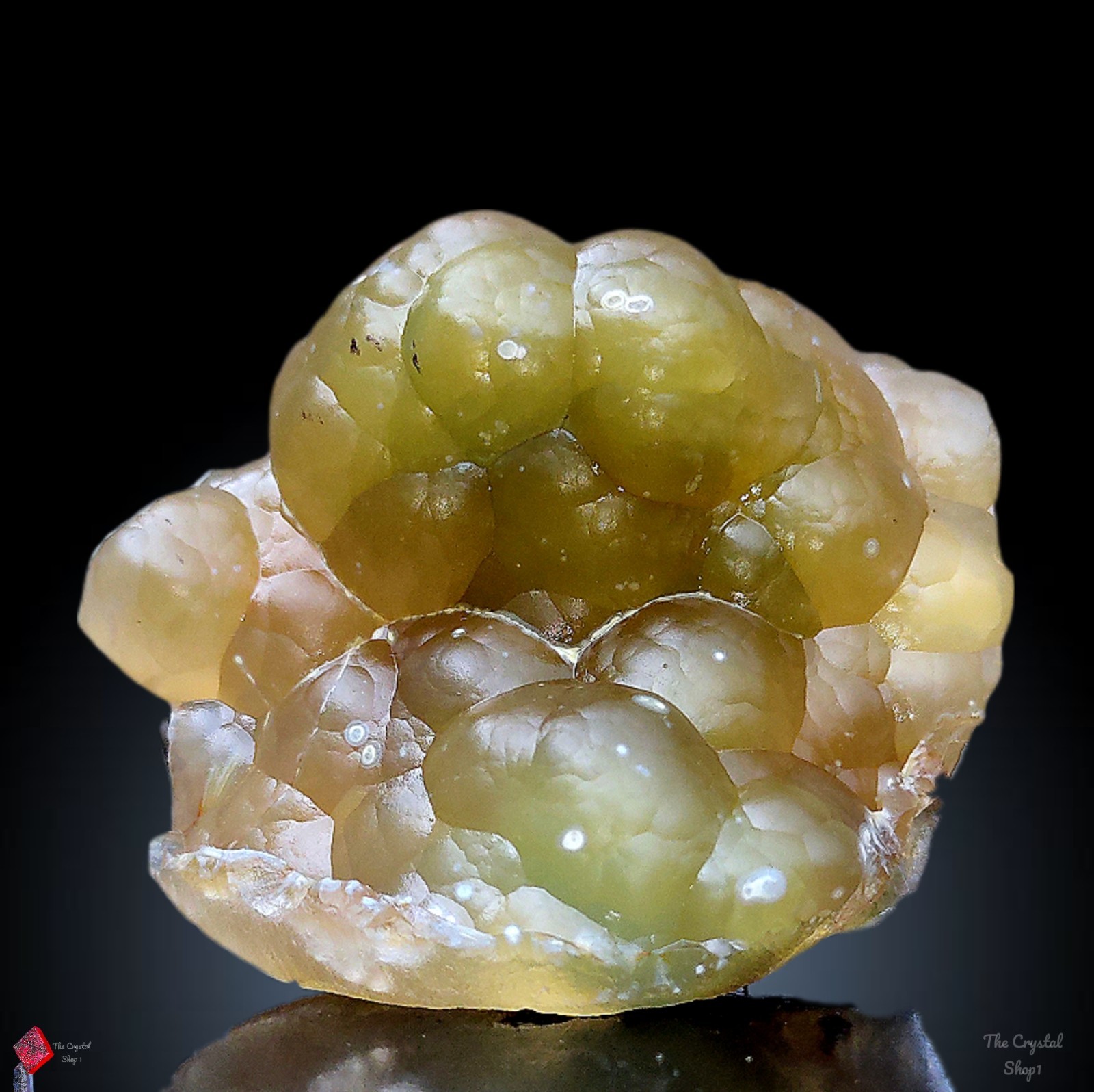 Botryoidal Green Chalcedony Natural Mineral specimen
