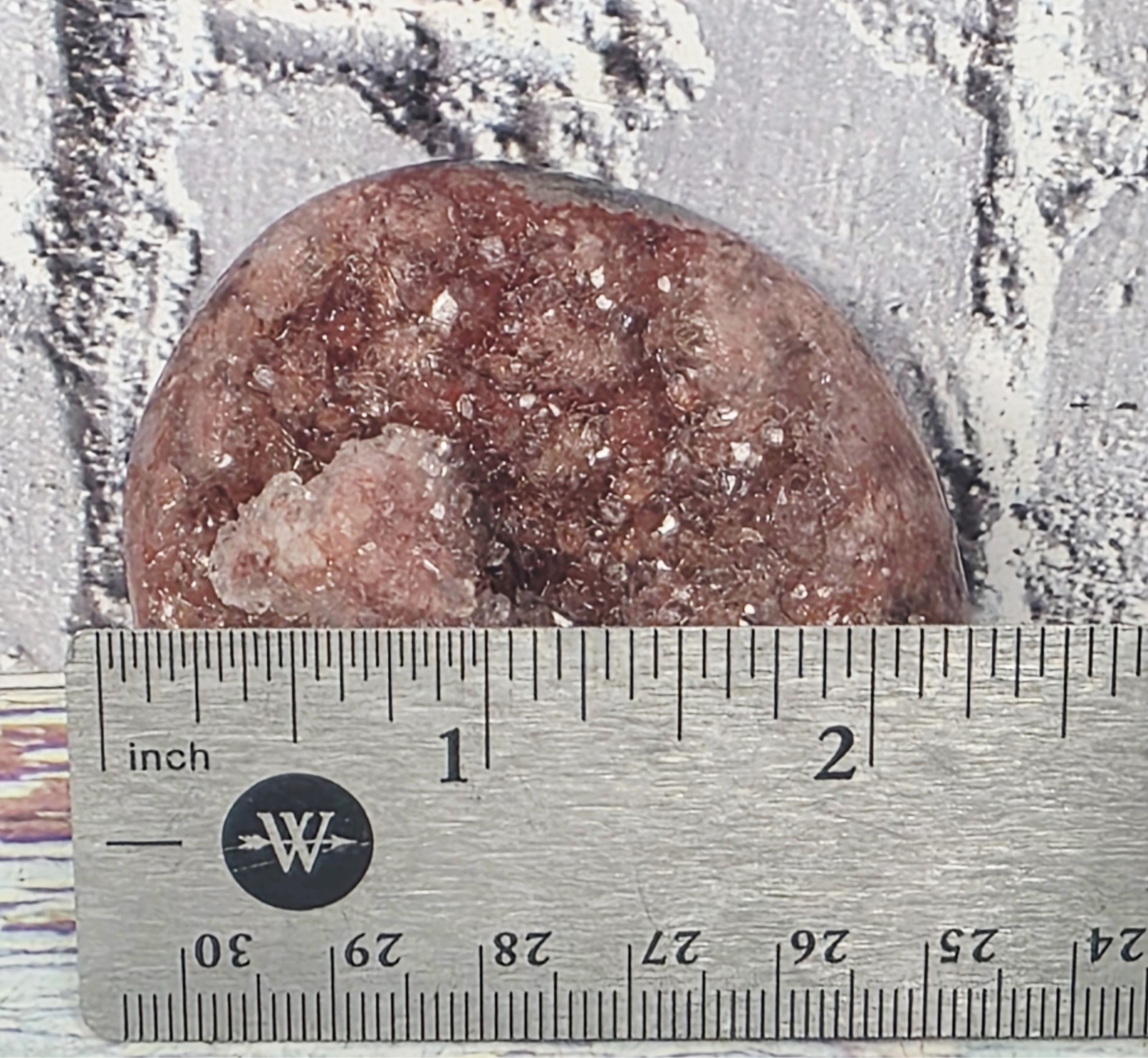 Patagonian Pink Amethyst Druzy Freeform Argentina Self Standing 148.58g