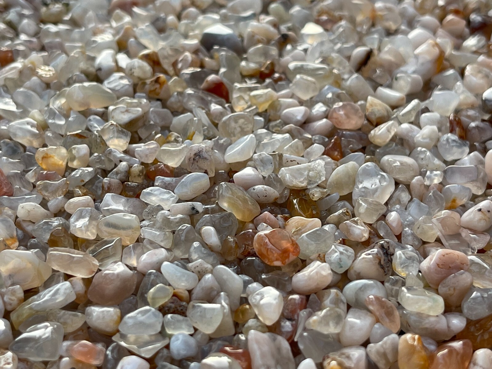 Grade A++ Cherry Blossom Flower Agate Semi Tumbled Gemstone Mini Chips 4 – 13 mm