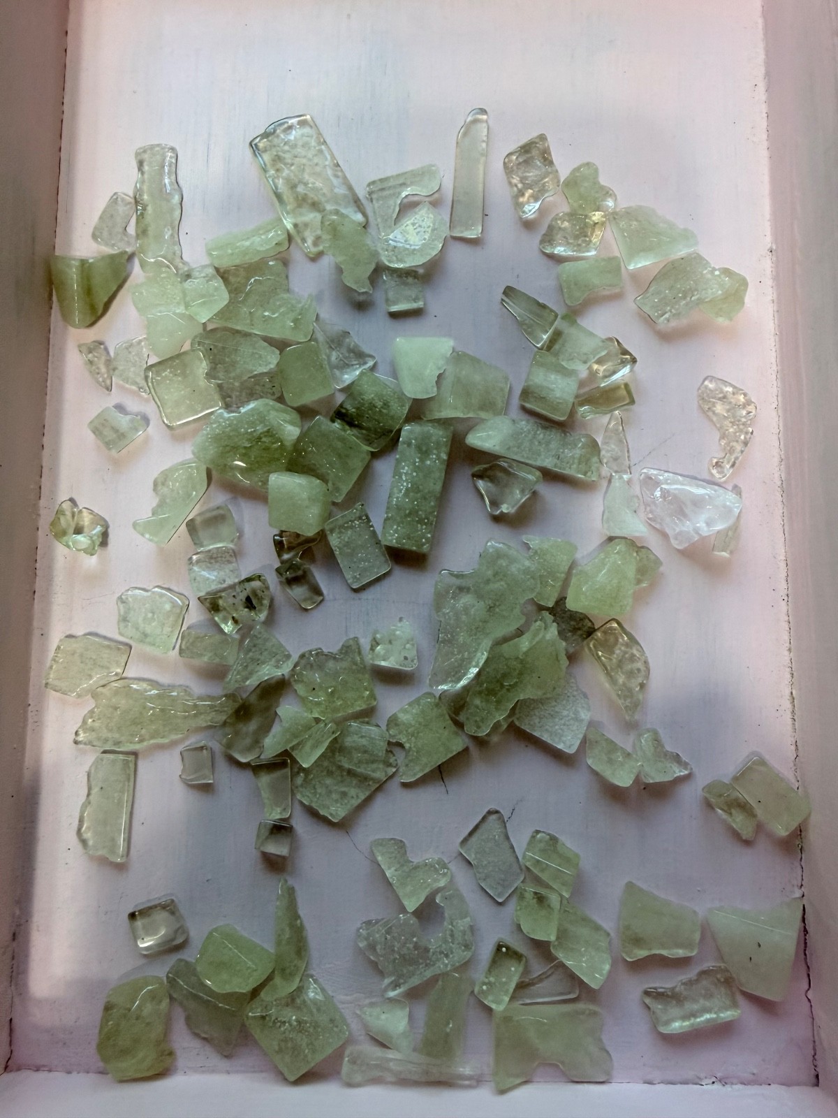 70g Natural Libyan Desert Glass Lot Meteorite Impact Glass Rough Mixed Sizes