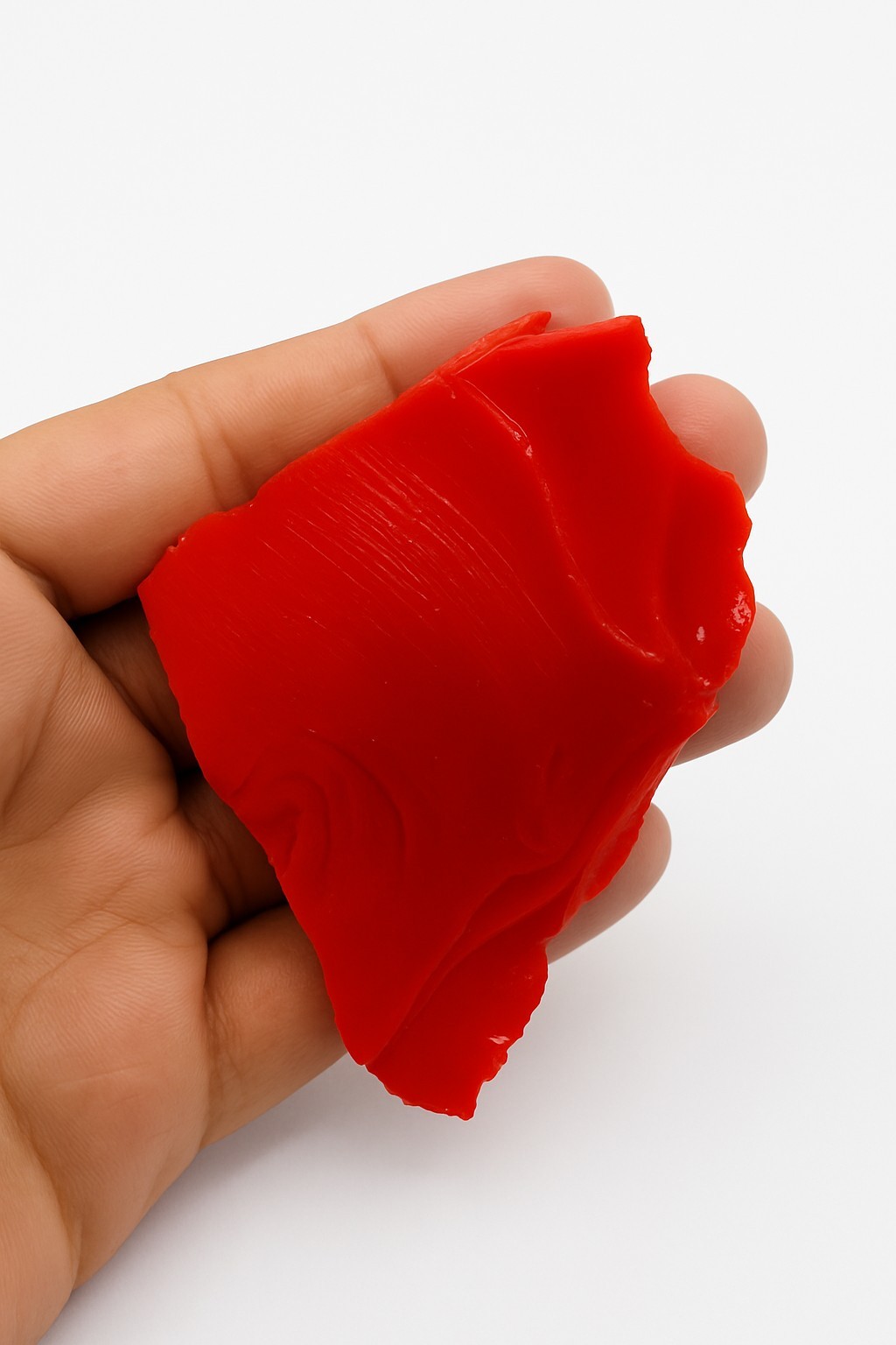 Authentic Italian Red Coral Raw Crystal | 400-500ct Rough Gemstone for Jewellery