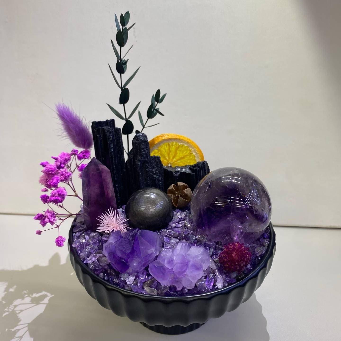 1pc Natural Mixed quartz DIY Crystal Basin energy healing Reiki random delivery
