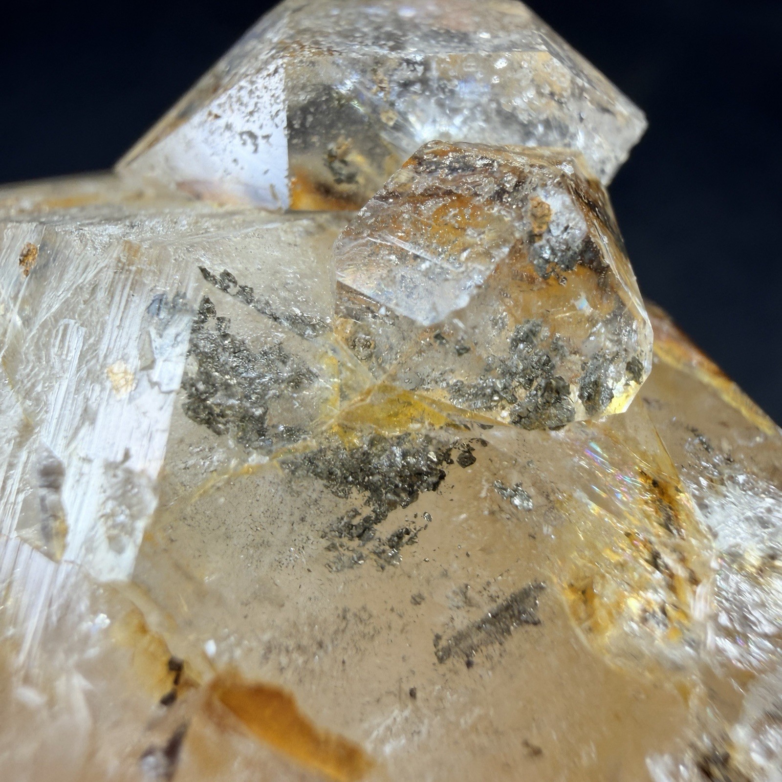 Large Herkimer Diamond Quartz Crystal Point / New York *VIDEO*