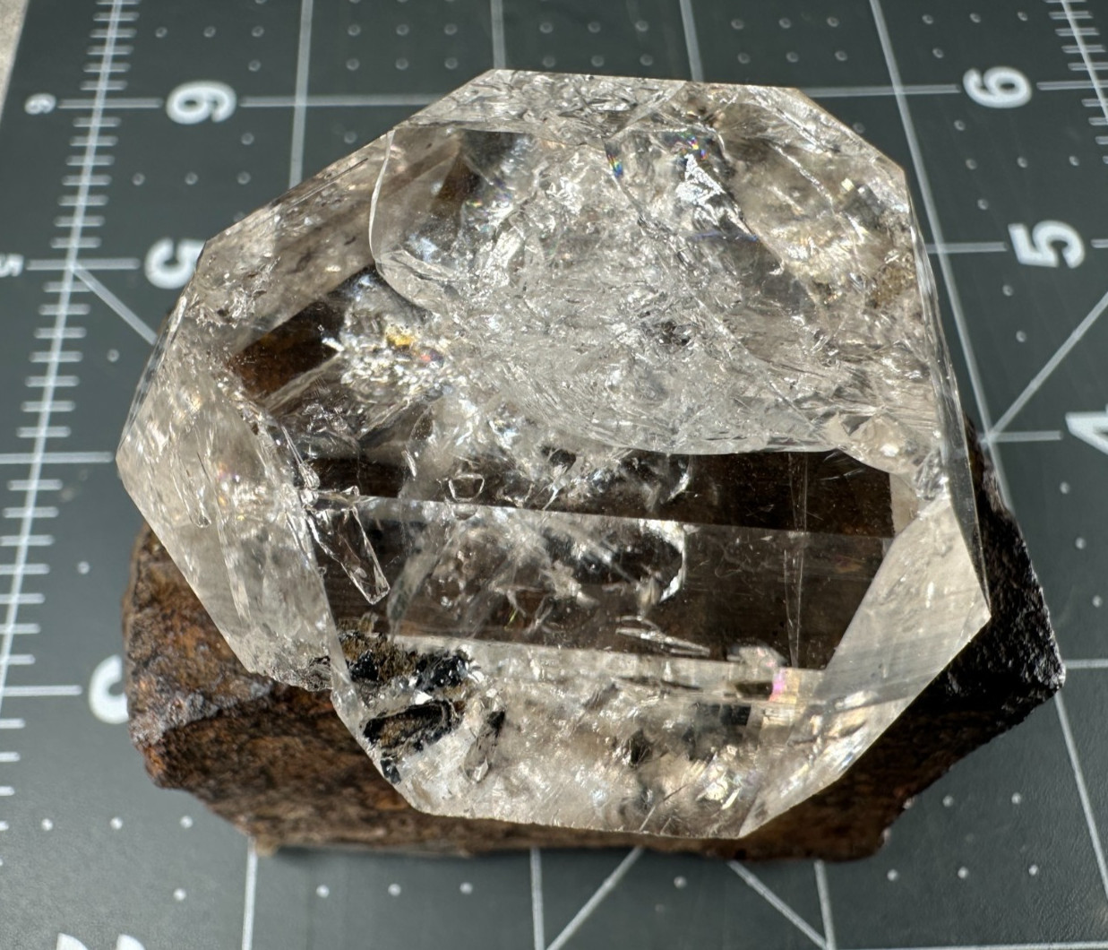 ➤ Genuine from Herkimer New York ➤281.5 Ct – 2 Inch HERKIMER DIAMOND ➤VIDEO➤1191