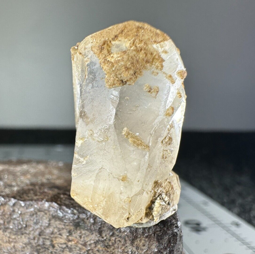 ➤ 1 Inch CLEAR “TRIANGLE” CALCITE Pleasant Ridge Rensselaer Indiana VIDEO➤534