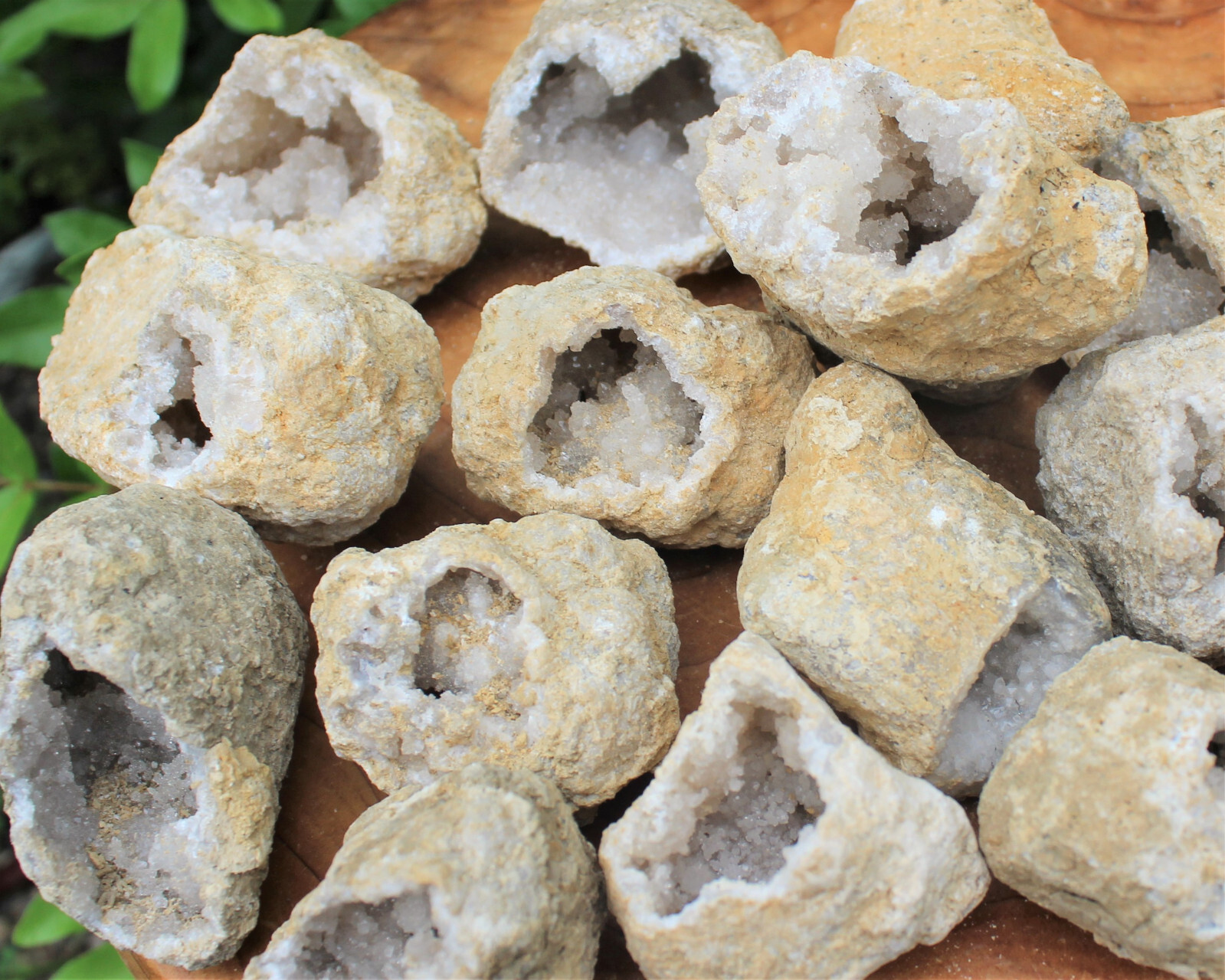Break Your Own Geodes CLEARANCE Box Lot (Large Opened Natural Moroccan Crystals)