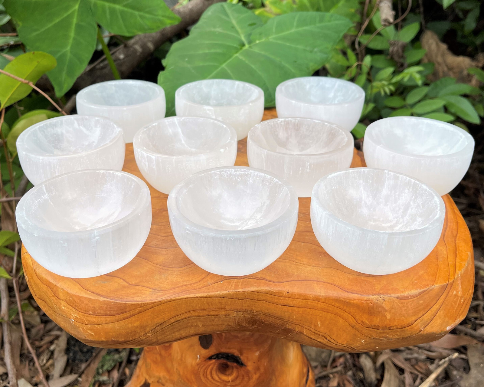 Selenite Charging Bowl, 3″ Offering Bowl (Selenite Cleansing & Crystal Healing)