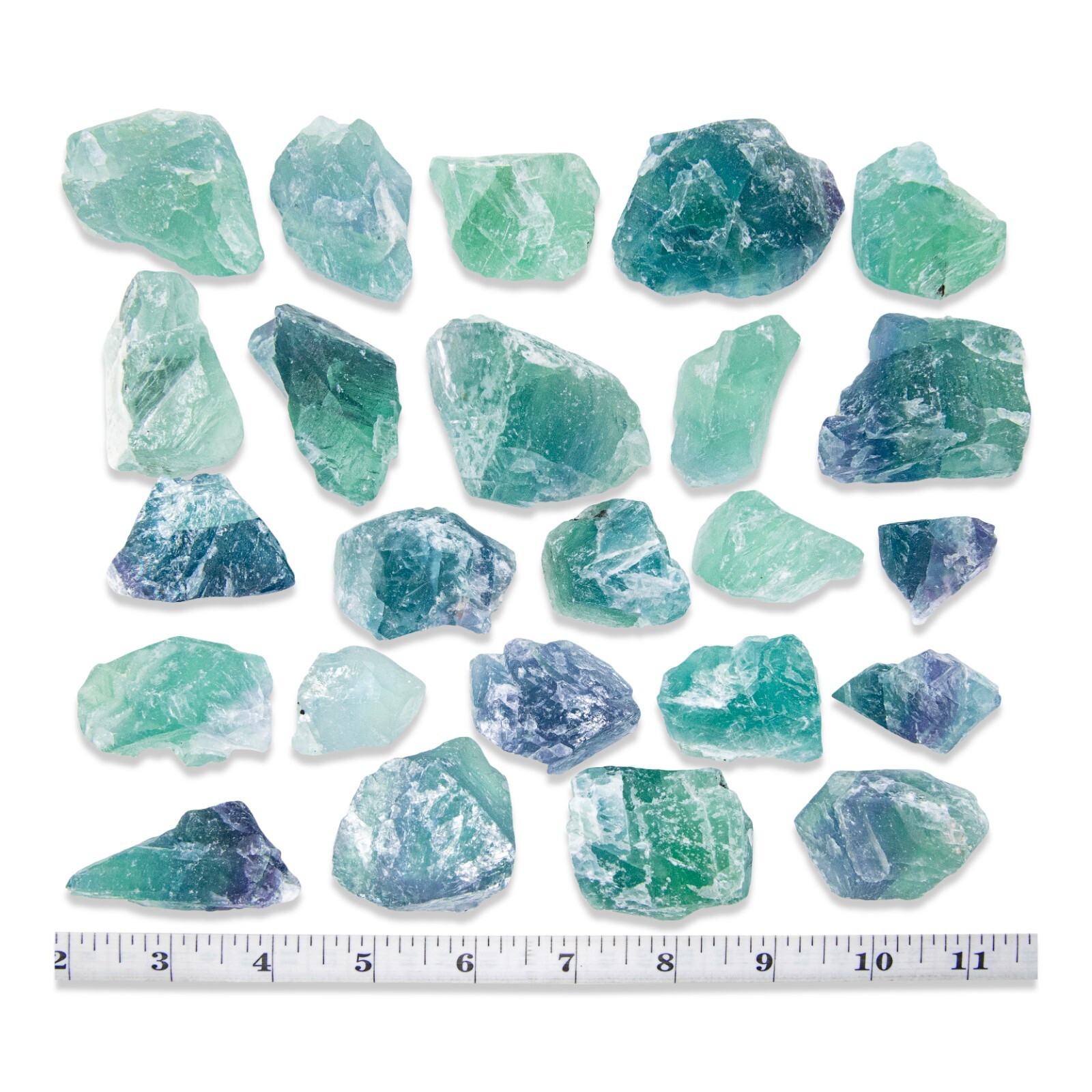 Raw Fluorite Crystals – Bulk Rough Stones – Healing Crystals Natural Gemstones