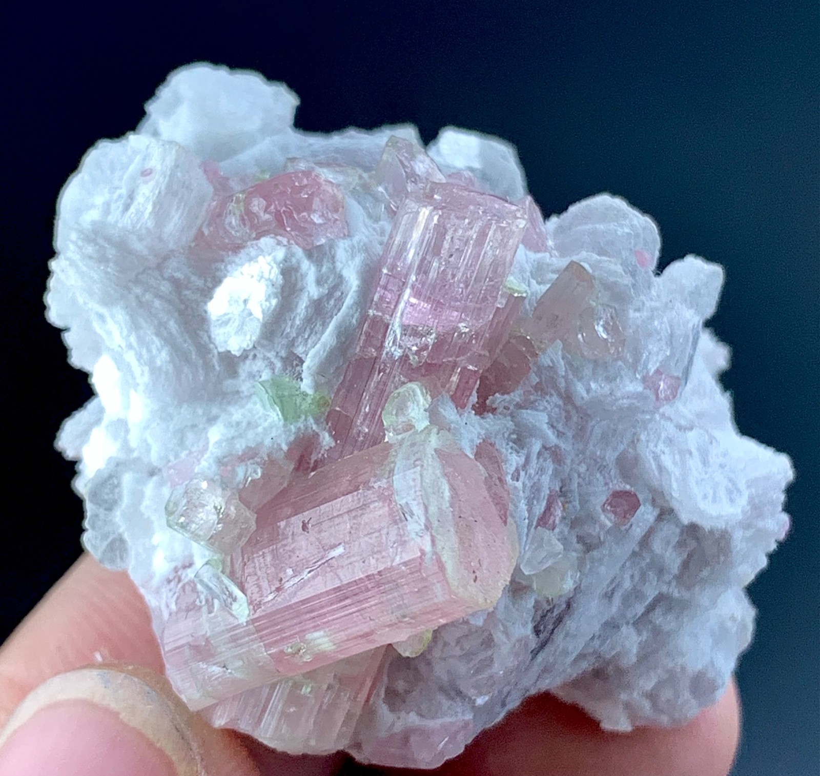 172 Carat pink Tourmaline Crystal specimen From Afghanistan