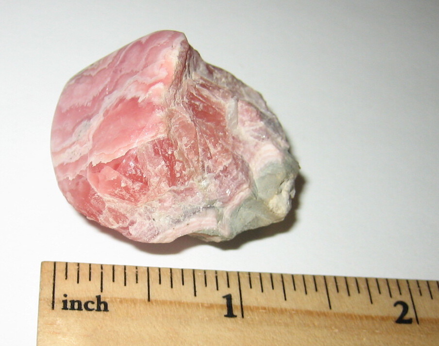 1.2″ POLISHED / ROUGH NATURAL RHODOCHROSITE CRYSTAL MINERAL ARGENTINA ~ 36.9g *1