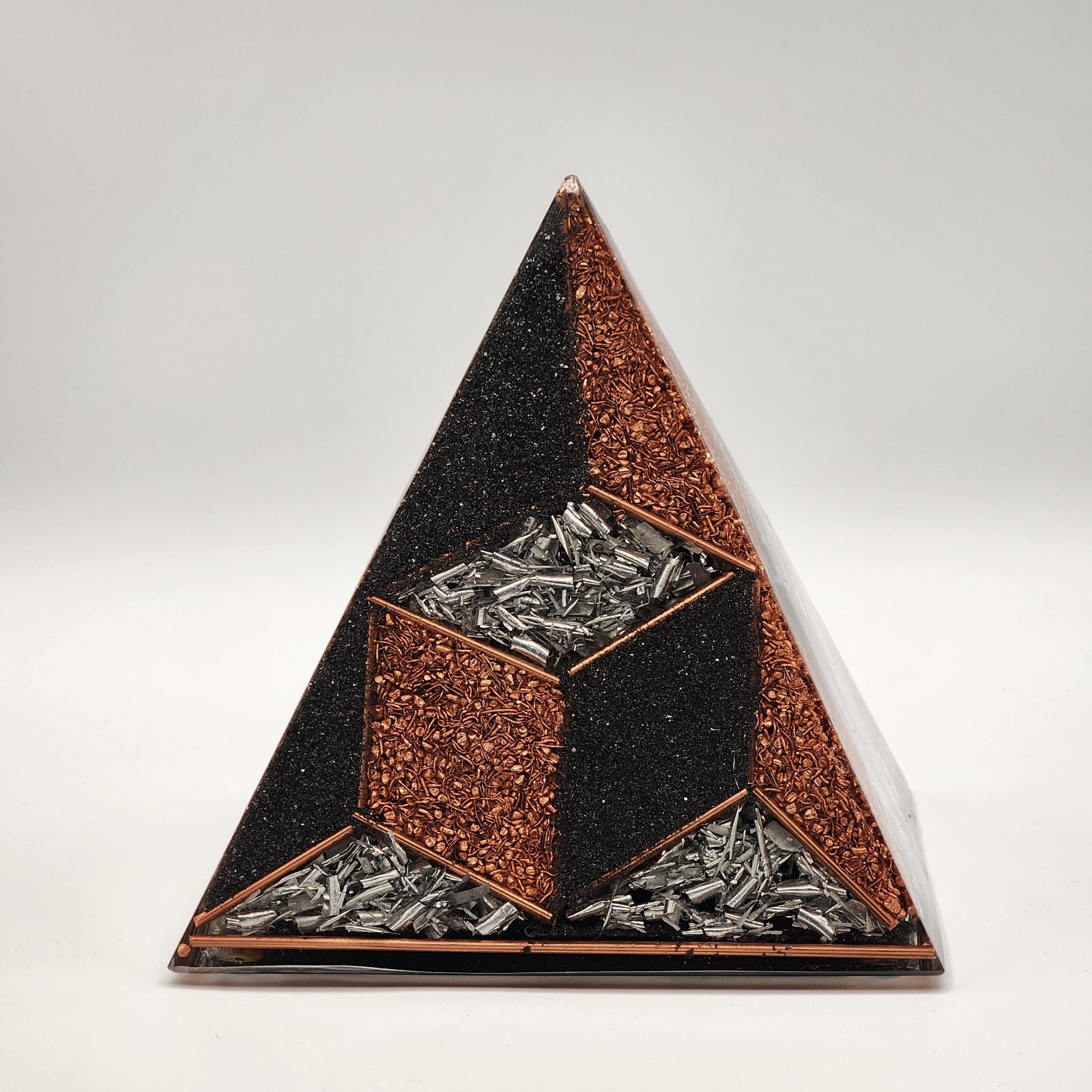 Orgonite Handmade Pyramid – Energy Balancing, Positive Transformation