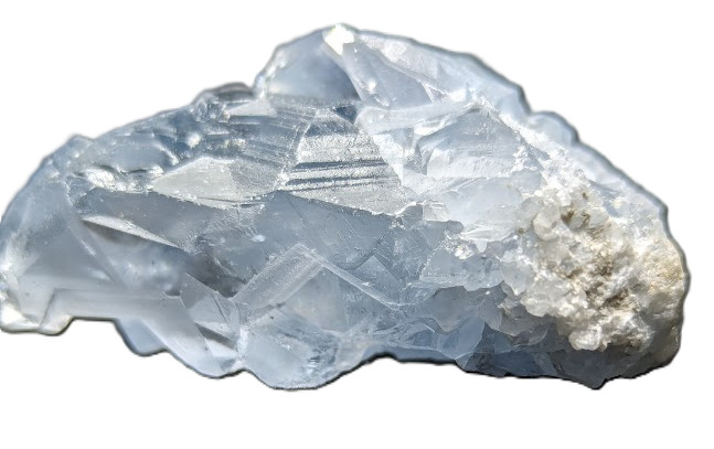 Celestite Sky Blue Crystals Raw Natural Geode Specimens-Collectible Healing