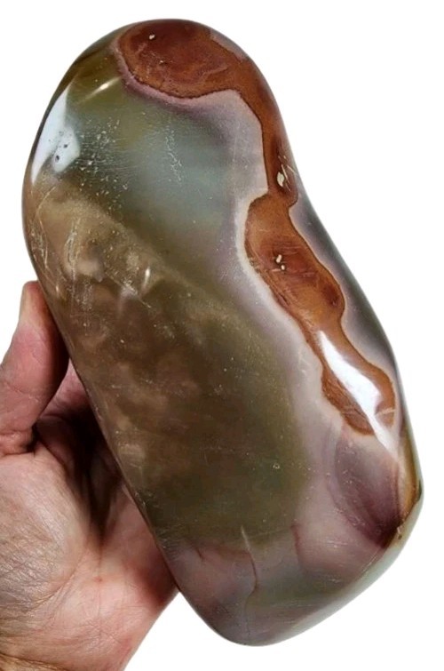 Polychrome Jasper Polished Specimen Madagascar 3lbs 4.5oz.