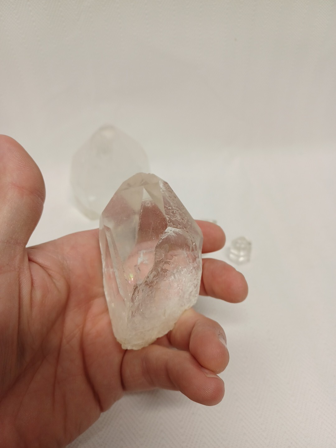 Faceted Quartz Crystal Bulk 1 LB 2 Ounce – Quartz Crystal Points
