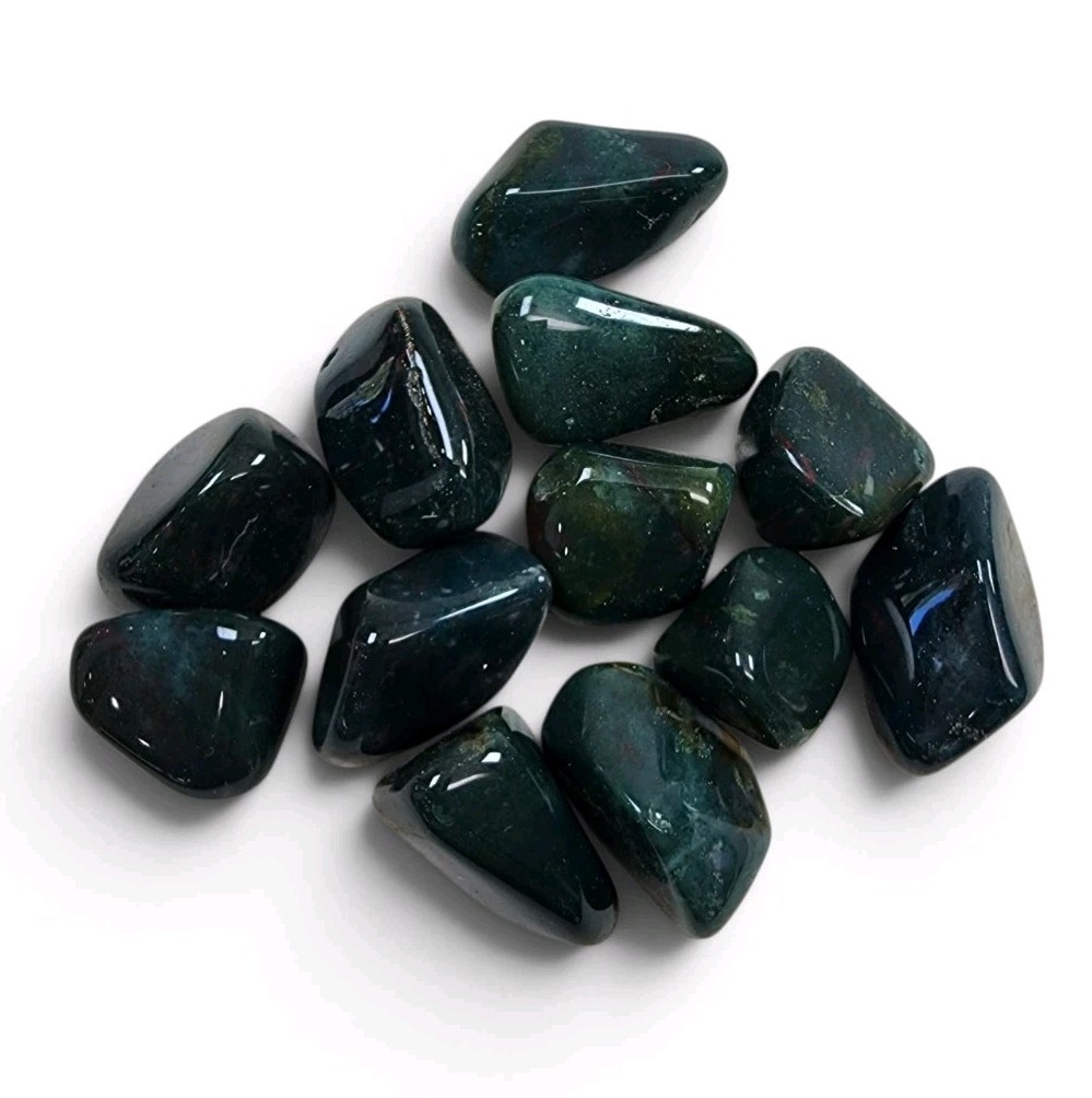 Bloodstone Jasper Polished Stones India 84.2 grams