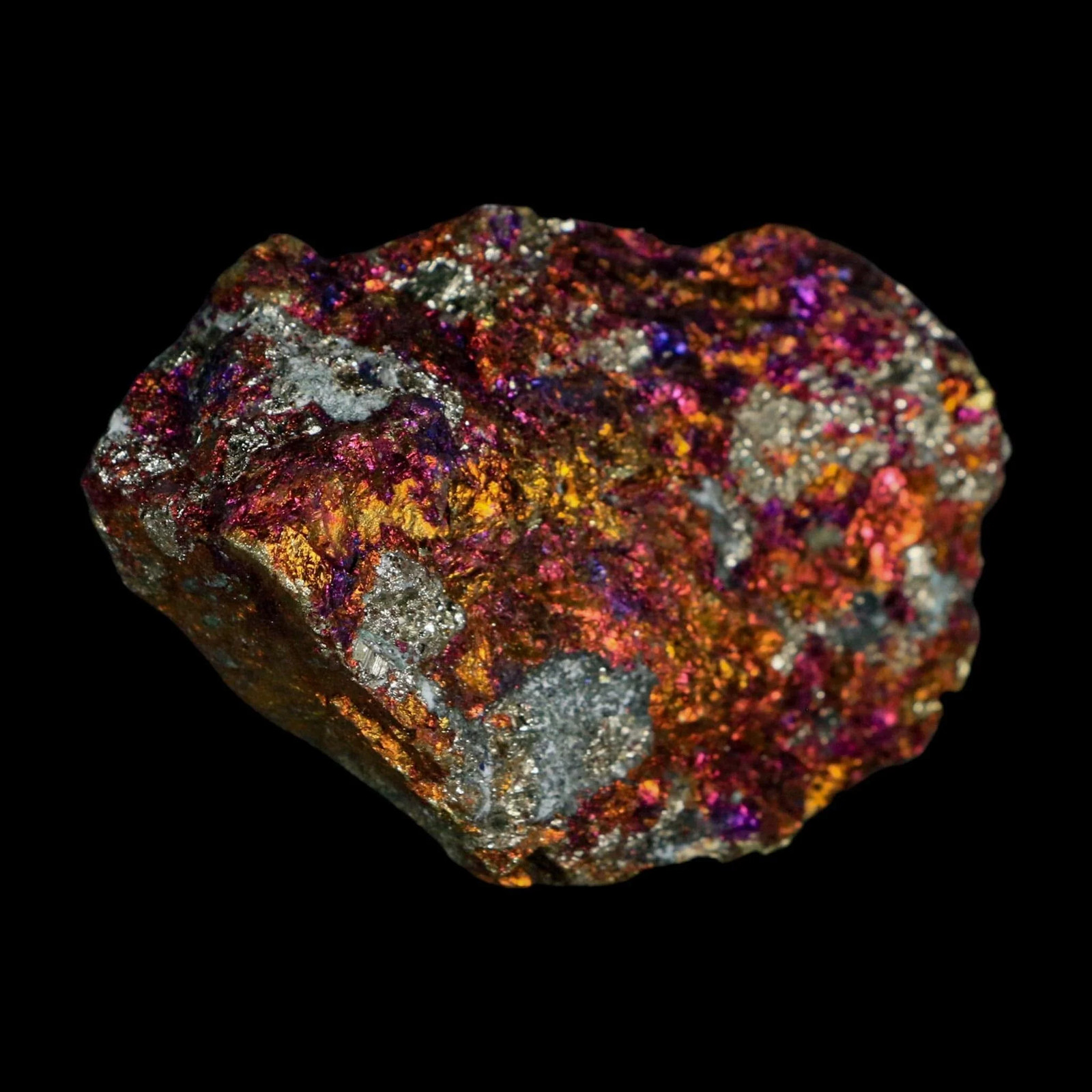 2.8″ Chalcopyrite Bornite Brilliant Multicolored Peacock Ore Chihuahua Mexico