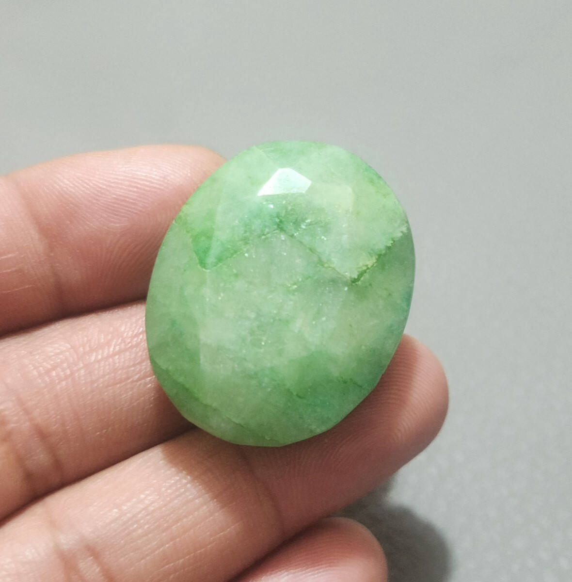 Ultimate A+ 122.05 Crt Green Brazilian Emerald Oval Shape Loose Gemstone Jewelry