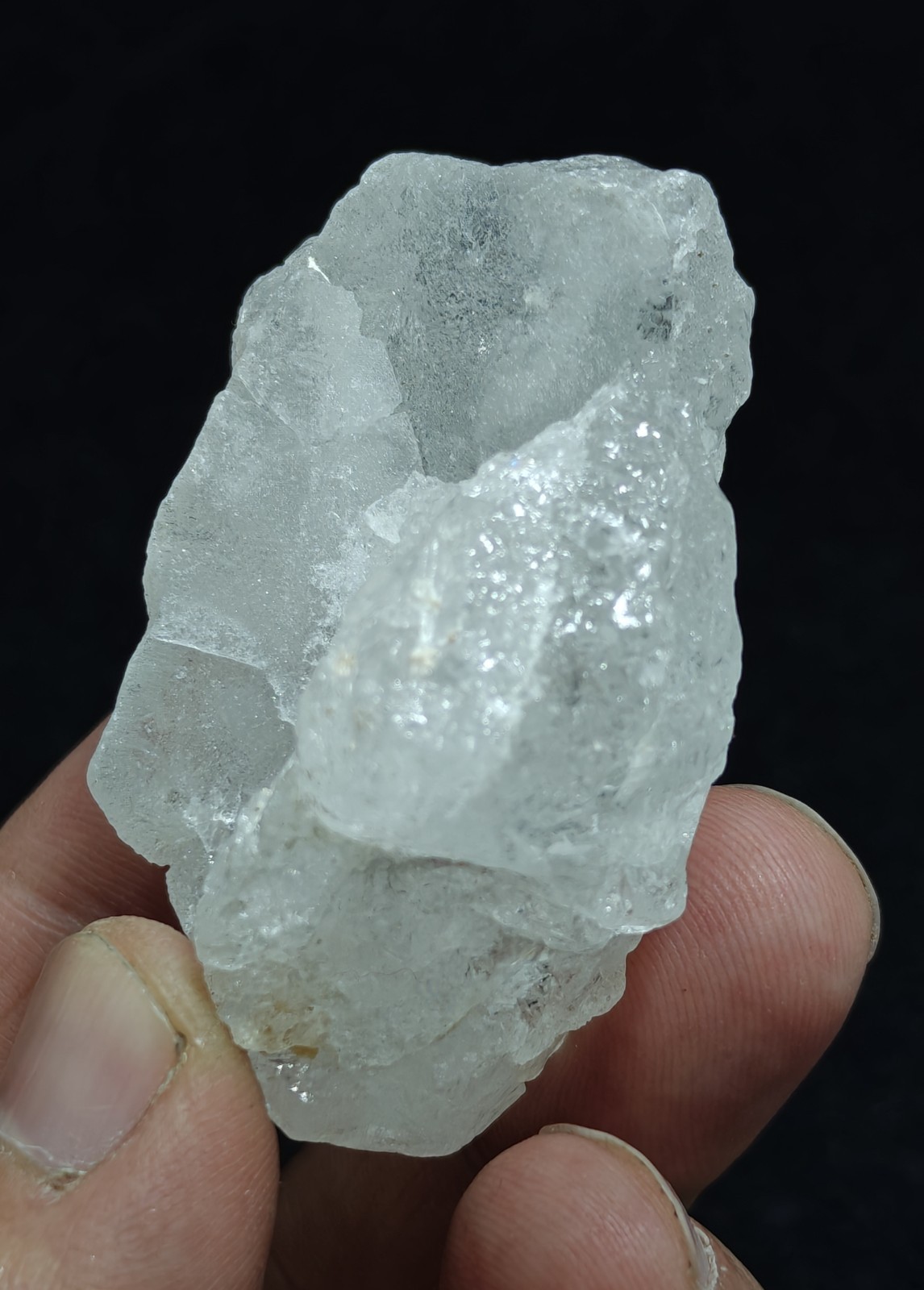 Natural Pollucite 76 grams Etched Formation
