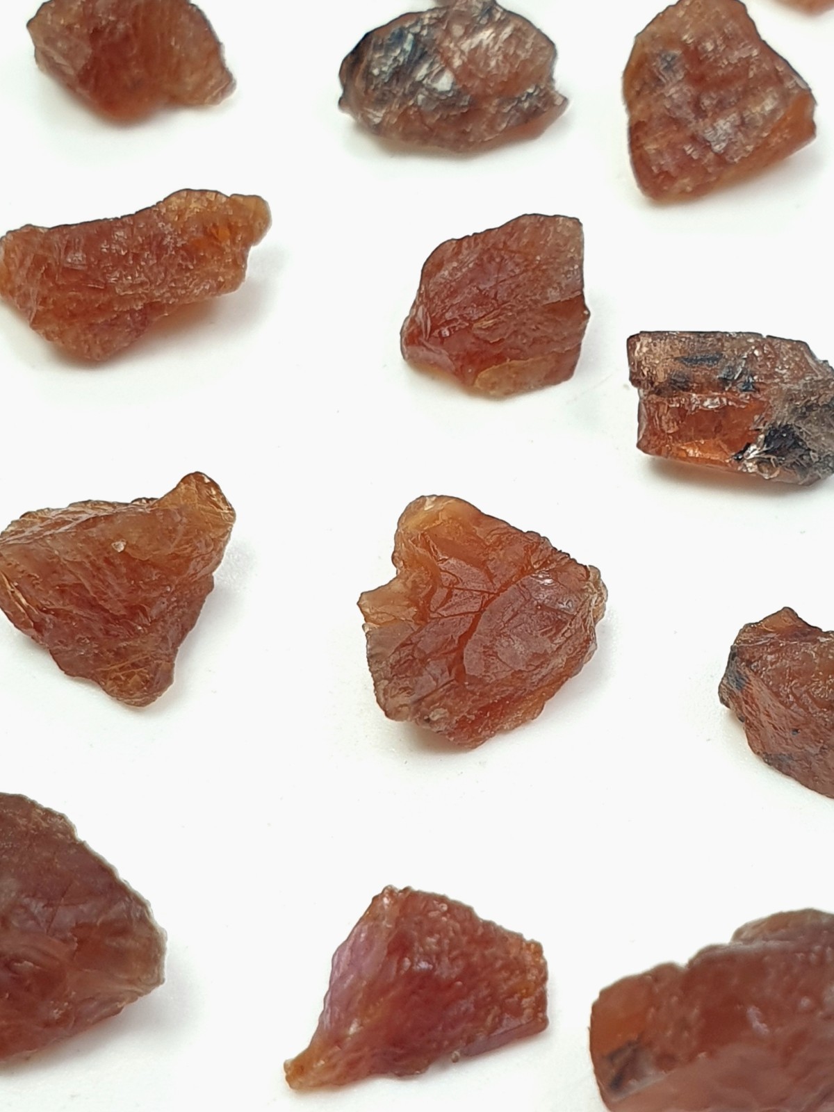 Extremely Rare Triplite Raw Chunks (45 Small Pieces Lot) From Skardu Pakistan