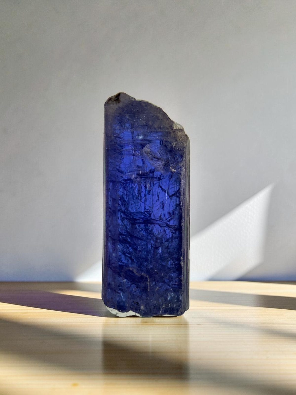 AAA Natural Tanzanite Crystal From Merelani Hills Collector’s Choice 19.5 Carats