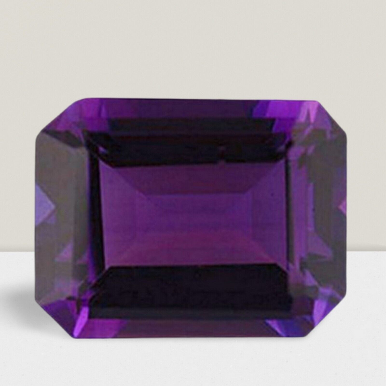 Amethyst Octagon Cut Gemstone 6 Cts – 14×10 mm AAA+ Loose Gem