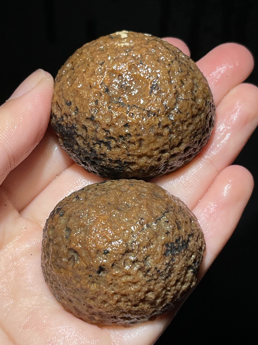 China Agate Achat Nodule Fighting Blood Agate XUANHUA 85g A27