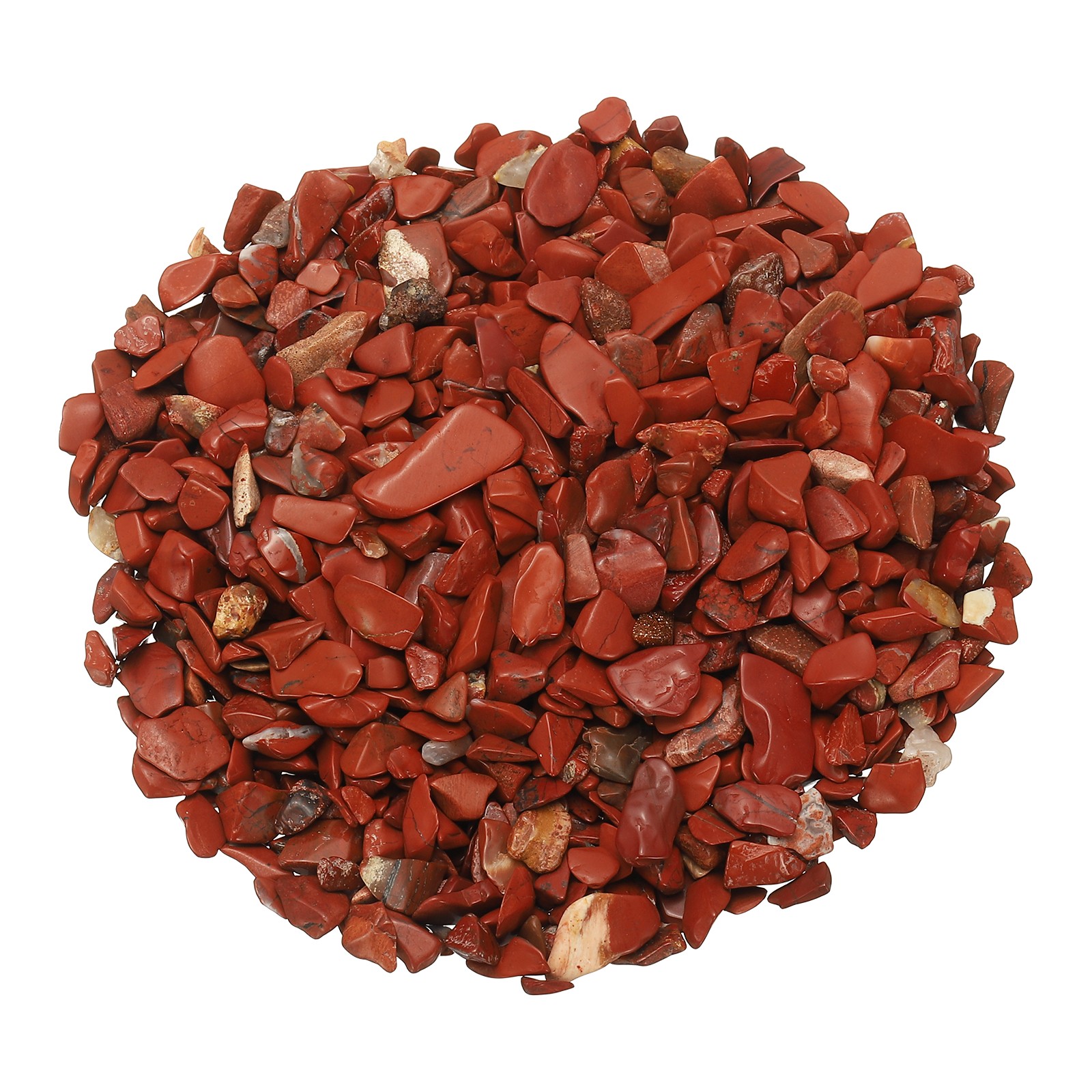 Crystal Chips Stone 0.44Lb Fluorite Gravel Rocks Red Quartz 5 – 19mm