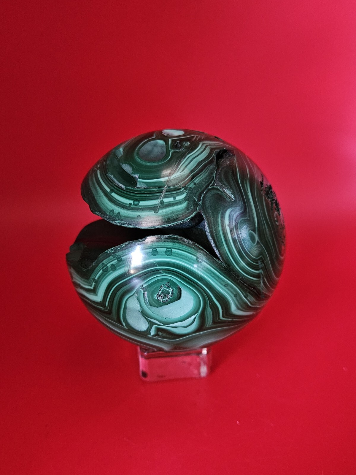 Glossy Natural Malachite Quartz Druzy Sphere Crystal Collection Healling 1+LB