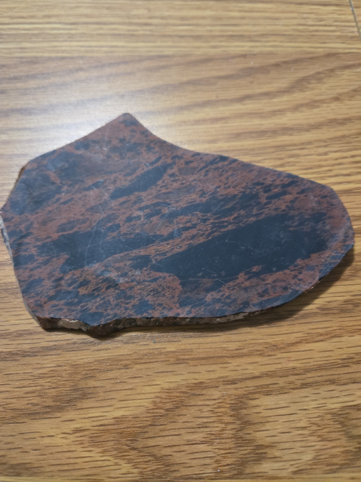 Flat Smooth Stone…Brown & Black