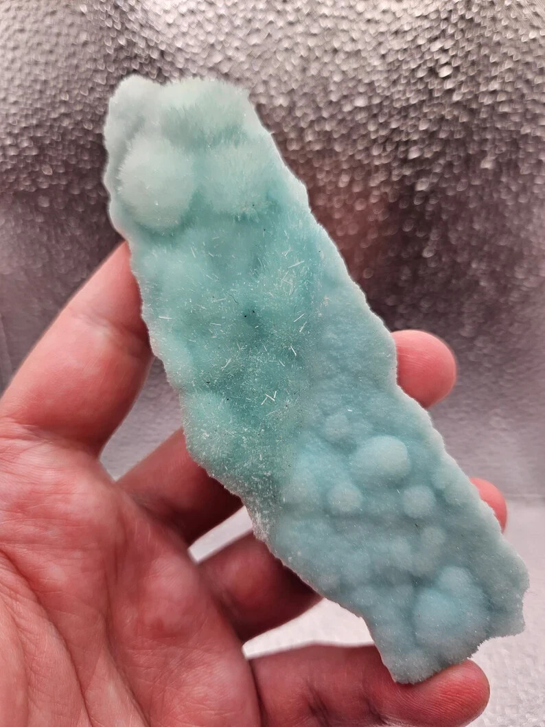 112g Blue Aragonite Greece Raw Specimens Crystals Minerals