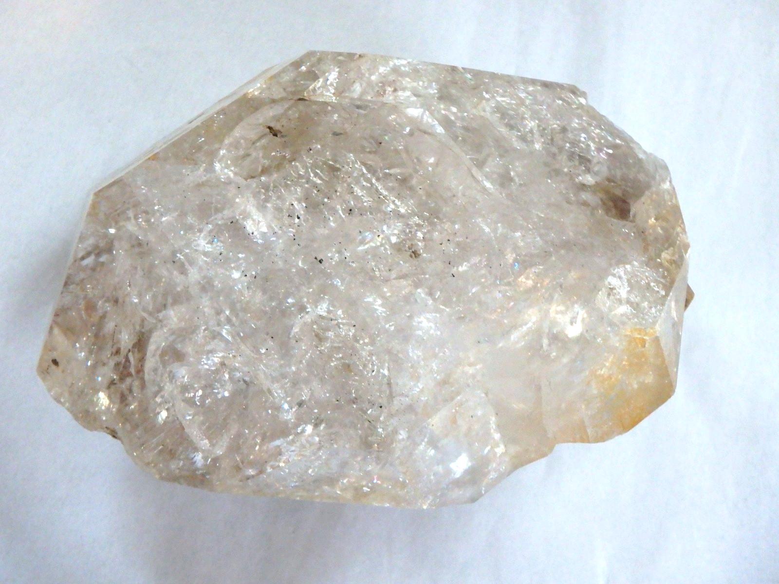 Crystal 💎 Huge Herkimer Diamond Full of Rainbows 1 pound 11 ounces Collector