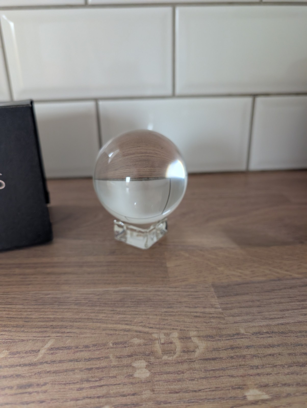 Belle vous K9 crystal ball 80mm – 8cm Photography Ball with Crystal Stand