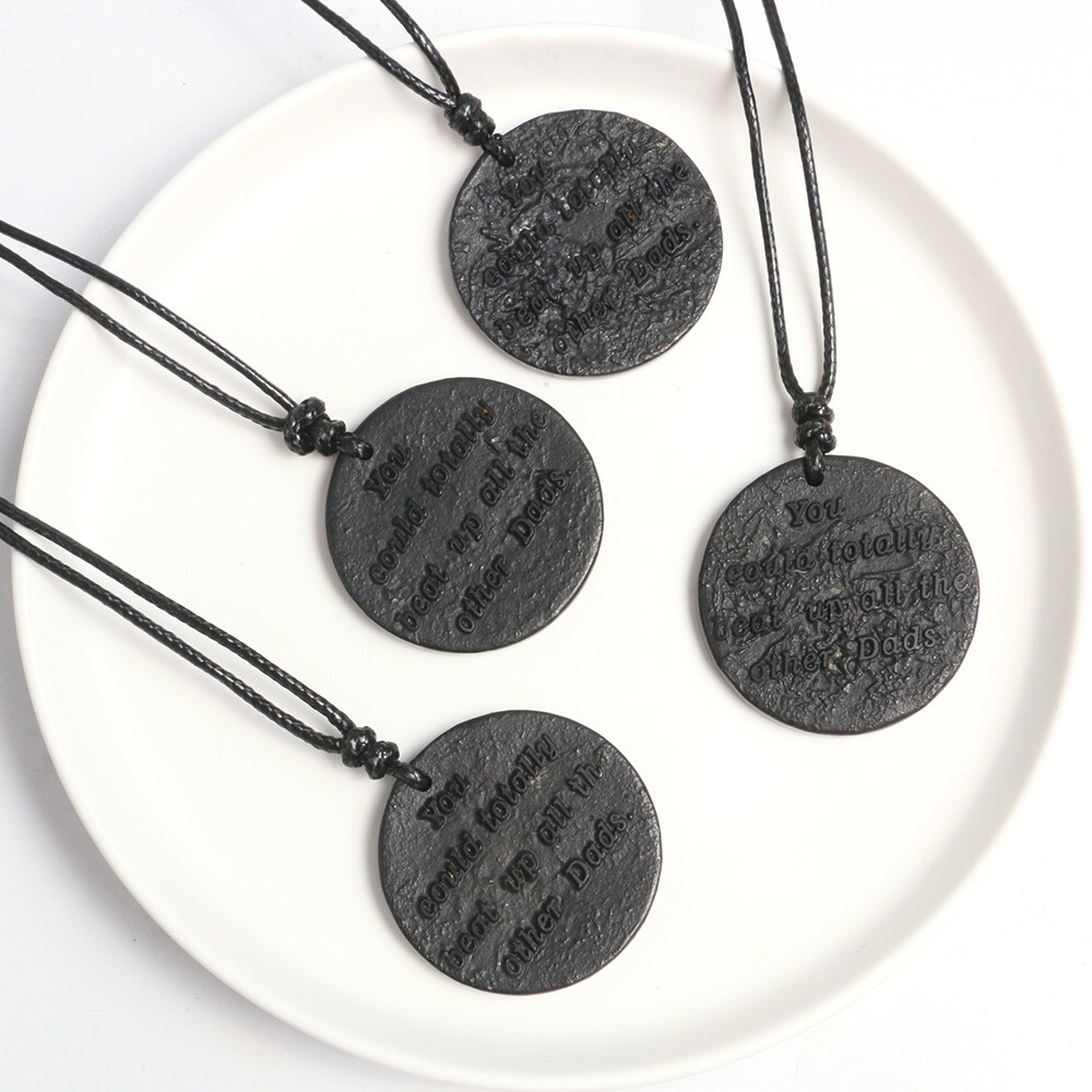 1X Natural Shungite Stone Pendant Necklace Crystal EMF Protection Karelia Russia