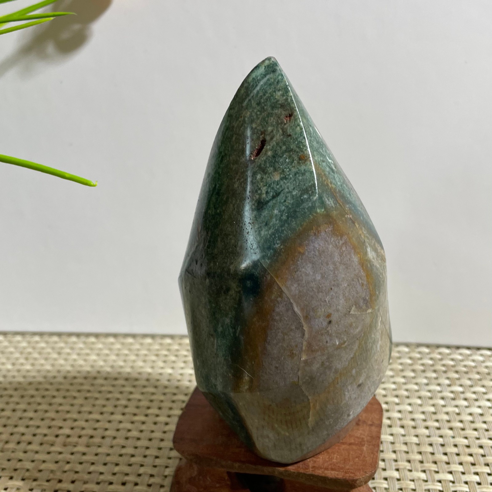 449g sea stone torch polished quartz marine flame Specimens