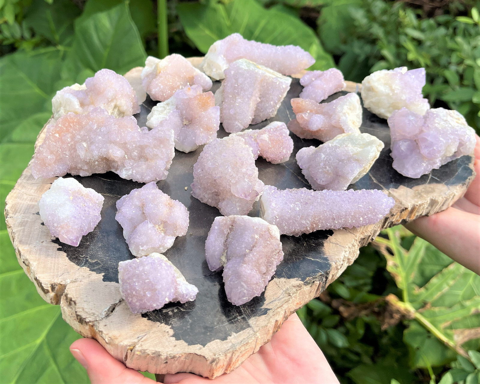 Spirit Quartz Cluster / Sprit Quartz Points: Bulk 4 oz Lot Spirit Quartz Crystal
