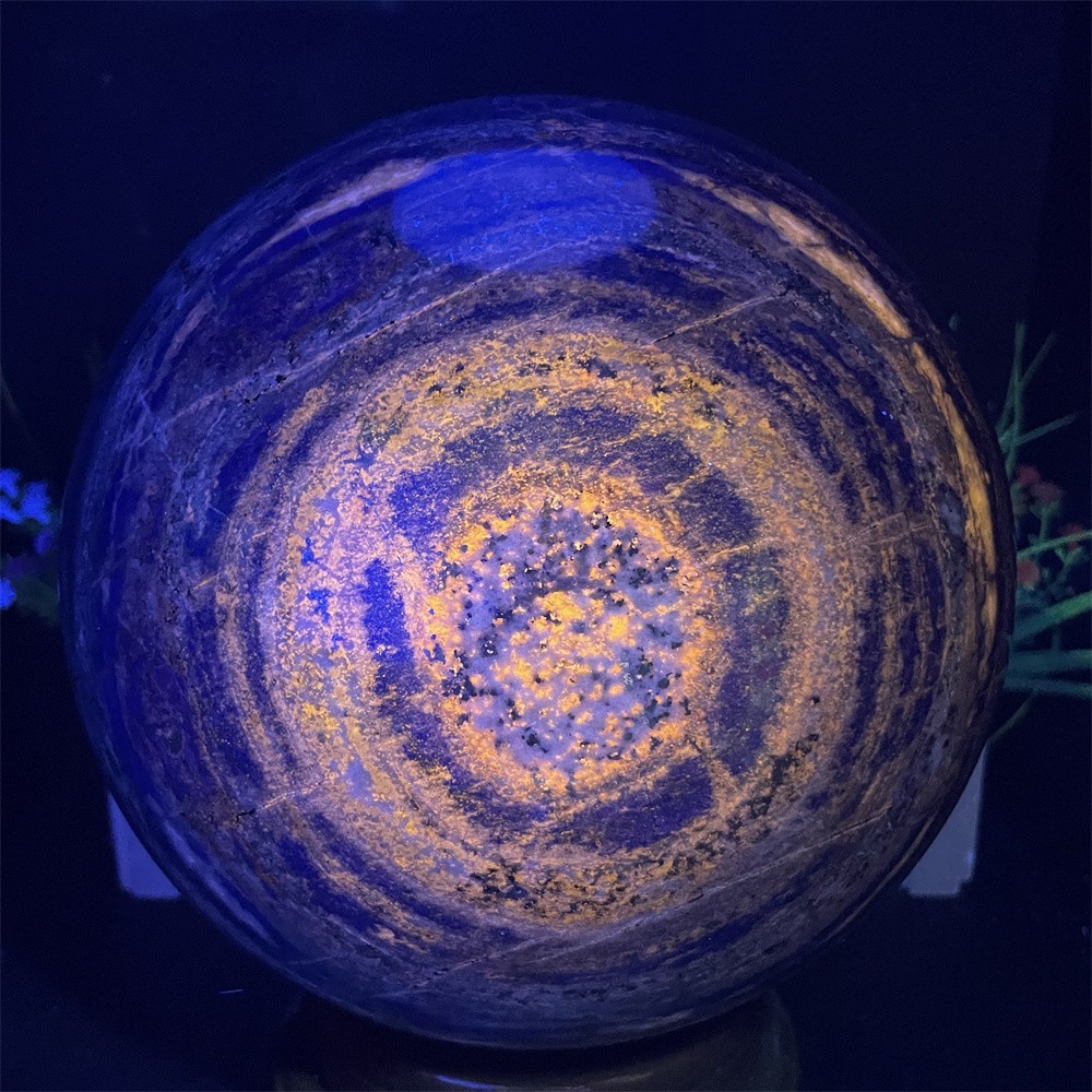 27.5LB 7.3″ Large Lapis Lazuil Sphere Ball Quartz Crystal Healing Reiki Energy