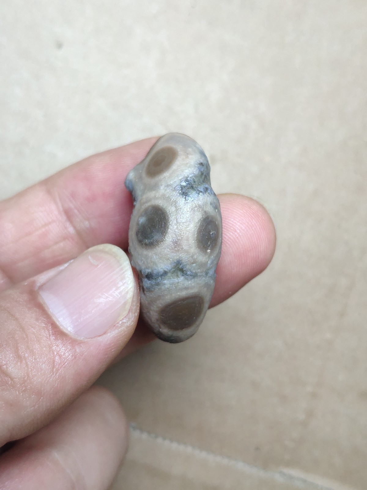 36mm Natural Gobi Agate eye agate stone collection Landscape stone