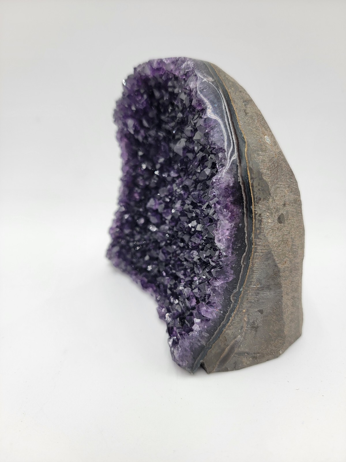 3.6lb STUNNING EMPORION Natural Amethyst Gem Crystal Clusters Geode Uruguay
